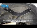 How to Replace Rear Upper Control Arm 2007-17 Jeep Compass