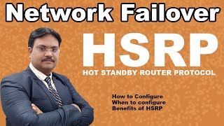 HSRP | HOT STANDBY ROUTER PROTOCOL | Network Failover | CCNA/CCNP Hindi Tutorials