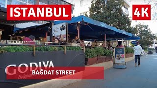 1 February 2022 Istanbul Bağdat Street Walking Tour|4k UHD 60fps