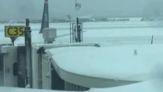 Plane Skids Off Runway at LaGuardia