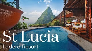 Petite Piton Suite with Plunge Pool Sea View at Ladera Resort in St Lucia