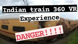 Indian train 360 VR experience #oculus #vr #virtualreality #travel