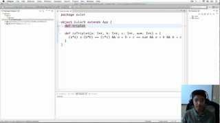Project Euler using Scala: Problem 9