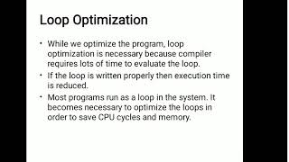 Lecture 3: Loop Optimization