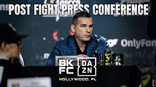 BKFC HOLLYWOOD POST-FIGHT PRESS CONFERENCE | LIVE!