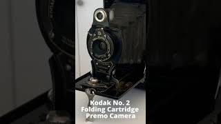 How to Use Kodak No. 2 Folding Cartridge Premo Camera