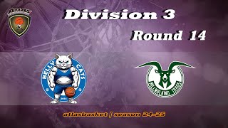 Atlasbasket - Div 3_Round 14 - BELLY CATS vs MILWALKING TRAGS