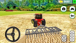 Real Tractor Farming Simulator 2021 - Tractor Plowing Wheat Field - Android Gameplay