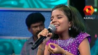 Sreya jayadeep singing Varamanjalaadiya song