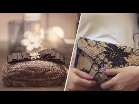 DIY Clutch - How to Make Clutch Purse At Home - 2 Styles - Glamrs DIY Clutch - How to Make Clutch Purse At Home - 2 Styles - Glamrs