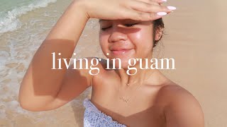 living in guam | driving down south, holiday shopping, and beach days with furry friends 🐶🎁