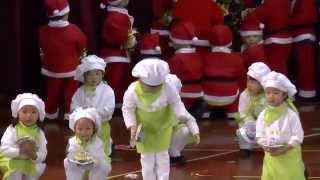 KCS 蘇浙幼稚園2014-2015學年聖誕聯歡會才藝表演 K1B 歡樂聖誕派對