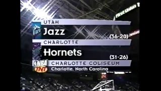 NBA ON TNT INTRO 2000 JAZZ VS HORNETS