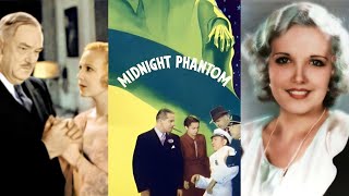 MIDNIGHT PHANTOM (1935) Reginald Denny, Claudia Dell, Lloyd Hughes | Mystery | COLORIZED