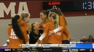 Texas vs Alabama | 2024 Women's College Volleyball, Nov 17 2024