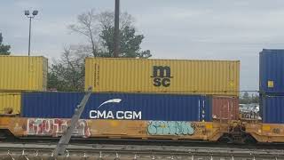 CN Bit Locals EMD GP9RM 7068 with a slug \u0026 GP9RM 7256 Reversing Intermodal Containers in Brampton