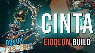 CINTA BOW EIDOLON BUILD \u0026 How To Farm  - Duviri paradox New Weapons | Warframe