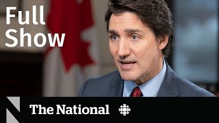 CBC News: The National | Trudeau addresses cost-of-living concerns