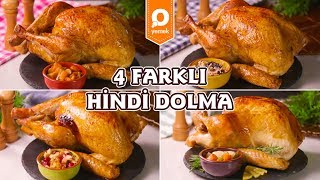 4 Farklı Hindi Dolma Tarifi - Tek Malzeme Çok Tarif