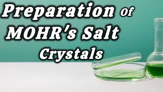 How to prepare a pure sample of Mohr's salt:shape of crystals of mohr's salt