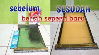 Cara mudah hapus afdruk screen sablon plastik