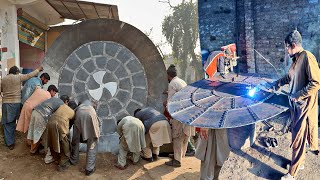 Fascinating Production Method of Large Sugarcane Pans in a Pakistani Local Workshop | How They’