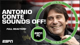 SPURSY?! 😱 FULL REACTION to Antonio Conte’s press conference!! | ESPN FC
