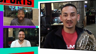 MAX HOLLOWAY -- To Conor McGregor: I'M THE CHAMP NOW! | TMZ Sports