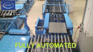 Sente Makina - ''Fully Automatic Ducting Machine '' / ''Kendinden Flanşlı Kare Kanal Makinası''