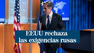 EEUU urge a Rusia a decidir si prefiere la diplomacia o la confrontación