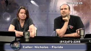 Kalam Cosmological Argument | Nicholas - FL |The Atheist Experience 915