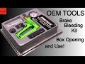 OEM TOOLS Automotive Tune-up and Brake Bleeding Kit Unboxing and Use!