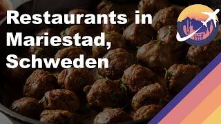 Restaurants in Mariestad, Schweden