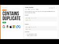 Contains Duplicate - LeetCode 217 - NeetCode 150 - Python