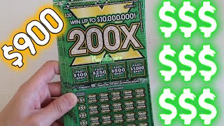 DROPPED $900 TO FINALLY PLAY MASSIVE 200X $30 SCRATCH TICKET!!!