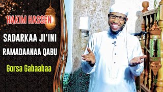 Dhaamsa Ramadaanaa! Sadarkaa Ji'ni Ramadaanaa Qabu. Like, Comment and Share godhaa. Jazaakumullaahu.