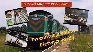 Moja makieta modułowa. Prezentacja całości.