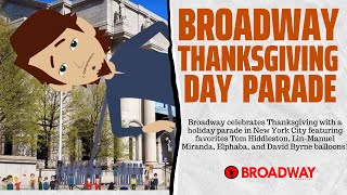 Broadway Magazine Thanksgiving Day Parade 2019 Tom Hiddleston Wicked Hamilton David Byrne and more