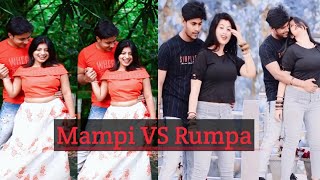 Mampi_rahul vs Rumpa Tiktok video//Mampi_Rahul Tiktok video