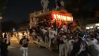 令和6年度秋祭り 板原町 終い太鼓前