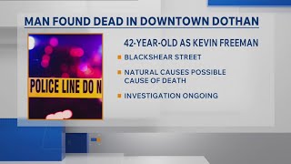 Man found dead in downtown Dothan
