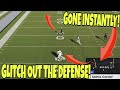 THIS IS CHEATING! Completely Broken GLITCH ROUTE That Runs Right Past Any Defense in Madden NFL 21