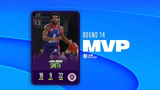 Jaleen SMITH| Round 14 MVP | 2024-25 BKT EuroCup