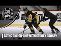 Sidney Crosby shows off the art of puck protection | Breaking The Ice | NHL on ESPN