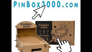 DIY Cardboard Pinball Game- PinBox 3000