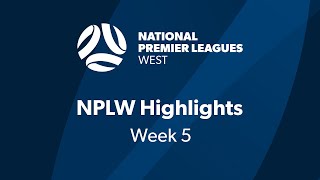 2024 NPLWA - Women's Round Five