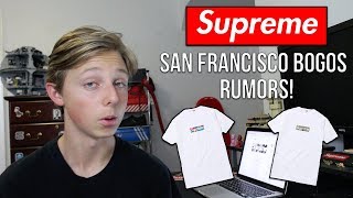 SUPREME SAN FRANCISCO STORE BOX LOGO RUMORS!!