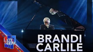 “Forever Young” - Brandi Carlile (LIVE on The Late Show)