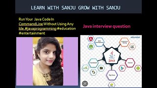 Run Your Java Code In CommandLine Without Using Any Ide.#javaprogramming #education #entertainment