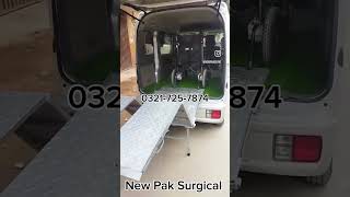 Vehicle Ramp for Storage of Wheelchairs | Custom Manufactured Wheelchair Ramps | New Pak Surgical